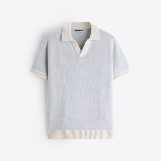 Men's Johnny Collar Sweater Polo